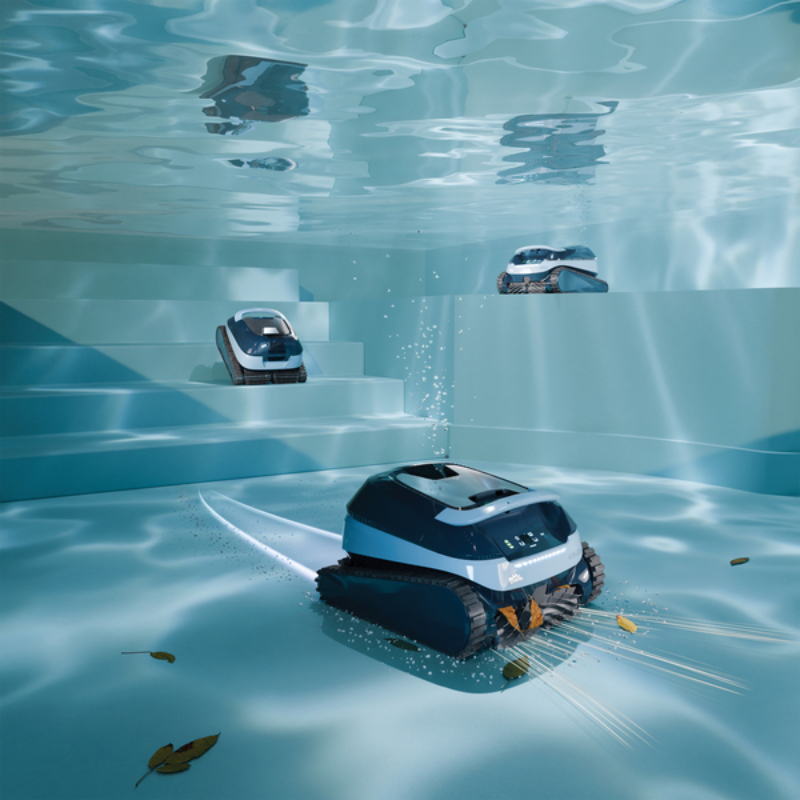 image du robot et ses multiples possibilités de nettoyage